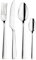 Pintinox Set Posate In Acciaio Inox Nichel Free 48 Pezzi Gourmet Composto Da 12 Cucchiai Tavola, 12 Forchette tavola, 12 Coltelli Tavola, 12 Cucchiai Caffè