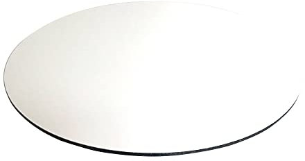 Panneau Composite Aluminium Couleur 3 mm Rond. Plaque aluminium Composite. Plaque Alu Couleur Ronde 3 mm. Composite Aluminium Couleur - Diamètre 1000 mm - Blanc