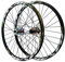 24 Zoll Mountainbike Laufradsatz, 26/27,5/29 Zoll Doppelwandig Aluminiumlegierung Hybrid/MTB Fahrradfelge Scheibenbremse Kompatibel 7/8/9/10/11 Speed 2150g (Farbe : Green, Size : 26 inch)