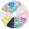 OLYCRAFT 50g Pailletten Paw Glitter Pailletten Harzfüller Katzenpfote Pailletten Flocken Nail Art Dekorationen Für Harz Schmuckherstellung DIY Crafting – 10 Farben