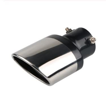 WEMUR Auto Gerade Auspuffrohr Endschalldämpfer Endstück Hals Edelstahl Für Smart Fortwo Forfour 450 451 453 Auto Auto Runde Auspuffspitze