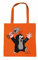 Logoshirt® Der kleine Maulwurf I Juhu I Baumwolltasche I orange I Lizenziertes Originaldesign