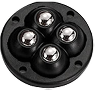 Imtrub ruedas giratorias – Polea autoadhesiva – Sticky rotación de 360 ° Silent para cafetera caja de almacenamiento cesta de la ropa u otros muebles