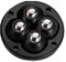 Imtrub ruedas giratorias – Polea autoadhesiva – Sticky rotación de 360 ° Silent para cafetera caja de almacenamiento cesta de la ropa u otros muebles