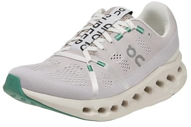 On Womens Women's Cloudsurfer, Pearl/Ivory, 9