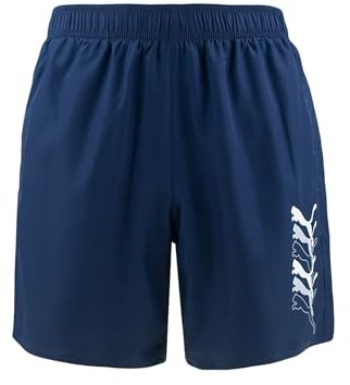 PUMA Short de Bain pour Homme, Bleu Marine, XS