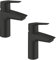Lot de 2 mitigeurs lavabo GROHE Start ouverture eau froide noir S