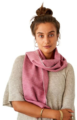 Apikuna® Baby Alpaka Schal mit Fransen für Damen & Herren – Herbst & Winter (180x30cm, Bordeaux) – kuschelig warm und atmungsaktiv, 100% Baby Alpaka Wolle