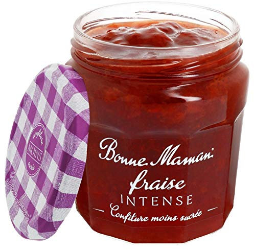 BONNE MAMAN - Confiture Intense Fraise 335G - Quatre Articles
