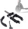 fennnds Fourche avant pour scooter électrique M365 et Pro, Pro2, Fourche à suspension en métal pour scooter électrique Suspension avant Accessoires de modification et réparation