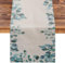Fyshird Tischläufer Grün Eukalyptus Deko Tischläufer Modern Tischband Küche Tischdeko Table Runner Outdoor Deko für Esstisch Hochzeit Geburtstag Draußen Drinnen - 40*145cm