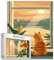 1000 Stück Puzzles für Erwachsene Aniaml Cute Cat Painting Jigsaw Puzzle Window Landscape 1000 Pieces Puzzles Game Bubbles Tropical Plants DIY Craft Puzzle Art Room Wall Decor Boho Gift(Colorful)