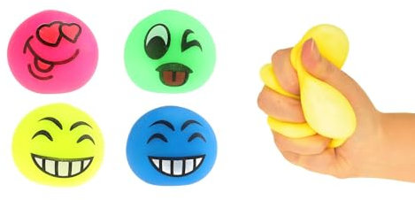 Toi Toys Stressball Emoticon in PVC Box