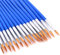 60 Round Paint Brushes,Kids Small Paint Brush Bulk Nylon Hair Classroom Brushes for Acrylic Oil Watercolor Detail Painting Rock Face Egg DIY Painting