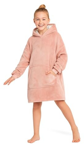 A2Z 4 Kids Ultra Soft Oversized Hoodie Snuggle with Plush Sherpa Fleece Lining Stylish Hooded Sweatshirt for Boys and Girls Cozy Comfort and Fashionable Warmth for Your Little Ones