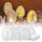 Silikonform Ostern Hase, Silikonformen Gießformen Ostern, Silikonform Osterhase, Silikon Gießformen, Formen für Gips Gießen, Gips Gießen Formen Osterhase (OstereierB)