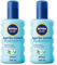 NIVEA SUN - Spray Après Soleil Hydratant 48H - Rafraîchit & Apaise La Peau - Aloe Vera Bio & Acide Hyaluronique - Formule Légère & Non Grasse - Tous Types De Peaux - 200 ml (Lot de 2)