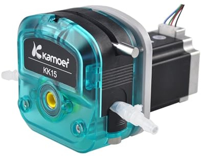 Pompe doseuse péristaltique KKTS à haut débit for transfert de liquide (tête unique) Machine de remplissage de pompe péristaltique DIY(B17,Kkts 24v l Class a)