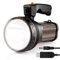 Af-Wan Lampe Torche LED Rechargeable Etanche, Puissante à LED super lumineuse 9000 mAh 7000 lumens Lampe Camping Projecteur Portable, Lanterne Torche pour Randonnée Ustellar