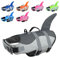 CITÉTOILE Perro Chaleco Salvavidas Chaqueta Mascotas Salvavidas Reflexivo para Piscina, Playa, Canotaje, para Perros pequeños, medianos, Grandes Que entrenan con manija de Rescate Gris XXL