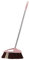 LHTCZZB Extension Rod Broom Can Be Suspended With A Handle to Store 45 Degrees Beveled Broom PP+ Stainless Steel Cleaning Tool Suitable for Home Bathroom Office Dormitory (Pink)