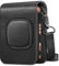 FINTIE Tasche für Fujifilm Instax Mini LiPlay hybrid Sofortbildkamera - Premium Schutzhülle Reise Kameratasche Hülle Abdeckung mit abnehmbaren Riemen, Vintage Schwarz