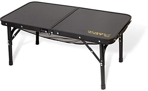 Black Cat Premium Bivvy-Tisch robuster Angeltisch für Camping am Wasser klappbar, Diverse, 80 cm