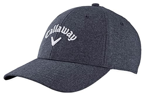 Callaway Men's Hw Callaway Golf Stitch Magnet Adj Char 22 Cap, Charcoal