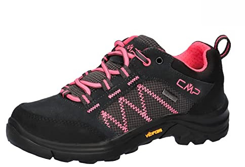 CMP Unisex Kinder Kids Thiamat Low 2.0 Trekking Wp Walking Shoe, Titan Pink Fluo, 34 EU