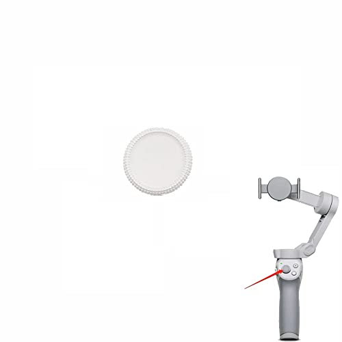 Directional Buttons for Smartphone Gimbal Handheld Stabilizer for DJI OSMO Mobile 5 4 3 2,Joystick Button Replacement Accessories (for OM5 White)