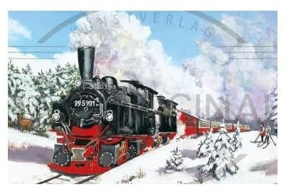 Olewinski & Tochter 2973 - Adventskalender Harzer Schmalspurbahn