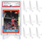 tutata PSA Graded Card Stands, Trading Card Display Stand Mini Easel Holder, Clear Card Stands for BGS, PSA, SGC Baseball Sports Card- 10 Pack