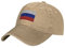 Swheakyu Baseballkappe, Motiv: Flagge Russlands, Unisex, Cowboyhut, Casquette-Kappe, Vintage, verstellbar, natur, One size