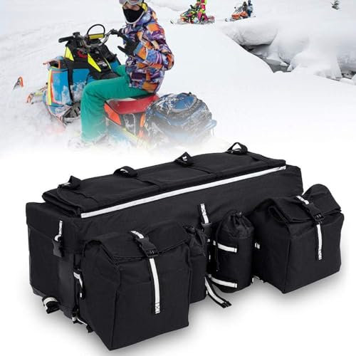 Sac Arrière de VTT, Sac de Rangement Universel pour Porte-Bagages Arrière de Voiture, Sac de Selle pour Les Voyages en Famille