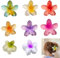 8 Pezzi Mollettone Fiore, Mollette Capelli Donna, Antiscivolo Pinza per Capelli, Flower Hair Clip per Vita Quotidiana e Riunioni di Viaggio
