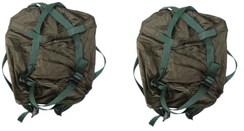 Plawee 2X de Dormir Al Aire Libre de Compresión de Dormir Impermeable para Acampar Bolsa de Almacenamiento Equipo de Campamento Ejercito Verde