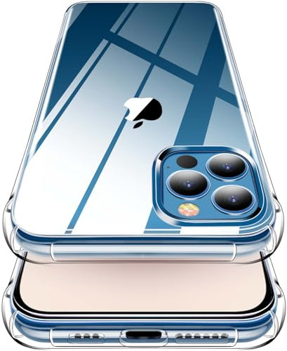 Garegce Coque pour iPhone 13 Pro Max Transparente, Coque pour iPhone 13 Pro Max Antichoc Silicone Souple TPU Ultra Fine Coque de Protection pour iPhone 13 Pro Max - 6.7 -Transparente
