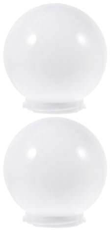 Cabilock Acryl Kugel Lampenschirm Für Außenbereich Dekorative Lichtabdeckung Für Gartenleuchten Langlebig Verbesserte Helligkeit Vielseitig Einsetzbar Für Garten Und Terrasse