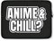 Laptop Sleeve Anime And Chill Carrying Bag Shockproof Laptop Bag For Men And Women Anti-Scratch Computer Briefcase 15In, For Laptop Computer, Notebook