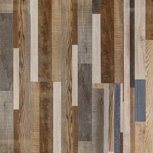 FLOREXP Vinyl Flooring - Lino Flooring,Peel and Stick Floor Tiles Self Adhesive Vinyl Flooring,2.0mm 10cm×15cm 1 Piece Enviornmentally Friendly for Kitchen Bathroom Office (Multi Colour Sample)