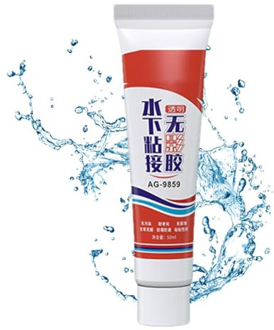 Colle transparente imperméable pour verre - Mastic adhésif sous-marin - Mastic isolant - Colle de blocage d'aquarium - Colle spéciale pour verre d'aquarium - Pour aquarium, aquarium