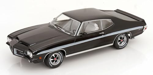 KK-Scale KKDC181351 - Pontiac Lemans GTO Black 1972 - maßstab 1/18 - Modellauto