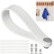 XHTXHT 6 Stück aufhänger für handtücher,handtuchklammern,Handtuchaufhänger clip,geschirrtuchhalter,handtuchclips zum aufhängen Für Bad, Küche,Camping(weiß)