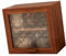 Jiuvaso Vetrina da scrivania in legno, organizer da tavolo, stile, espositore in legno per tazze, giocattoli, cosmetici, scrivania, ufficio