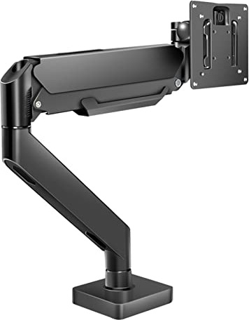 Monitor Ständer, Gasdruckfeder 17- 49“ Desktop LED LCD TV Supporte Monitor Screen Mount Holder Arm Computer Base Stand PC Organizer(17-49 inch Y100-B)