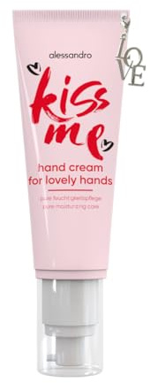 alessandro Kiss Me Handcreme 30ml – Intensive Pflege & fruchtiger Passionsfrucht-Duft - limited Edition - Ideal zum Valentinstag