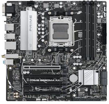 Placas Base Fit For ASUS Prime B650M-A AX Placa Base Socket AM5 CPU DDR5 5600(OC) Chipset de Memoria Placa Base B650
