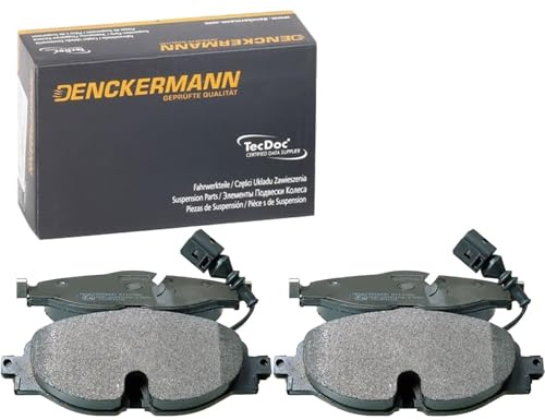 DENCKERMANN Bremsbelagsatz, Scheibenbremse B111306 Vorderachse | B111306 passend für A3 Q2 Q3 TT