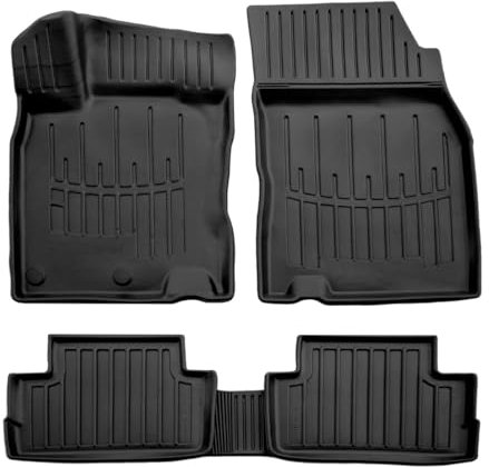 Scoutt 3D TPE Gummifußmatten Gummimatten für Nissan Qashqai J11 2014-2021