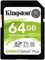 Kingston SDS2/64GB, 64Gb 100Mb/s SD Memory Card